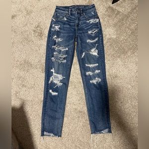 American Eagle ripped jeans